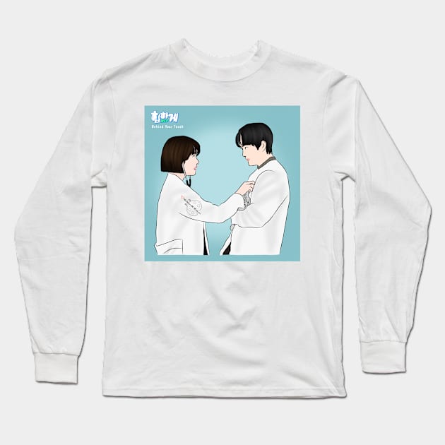 Behind Your Touch Korean Drama Long Sleeve T-Shirt by ArtRaft Pro